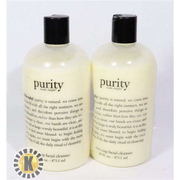 2PK OF PURITY ONE-STEP FACIAL CLEANSER NATURAL