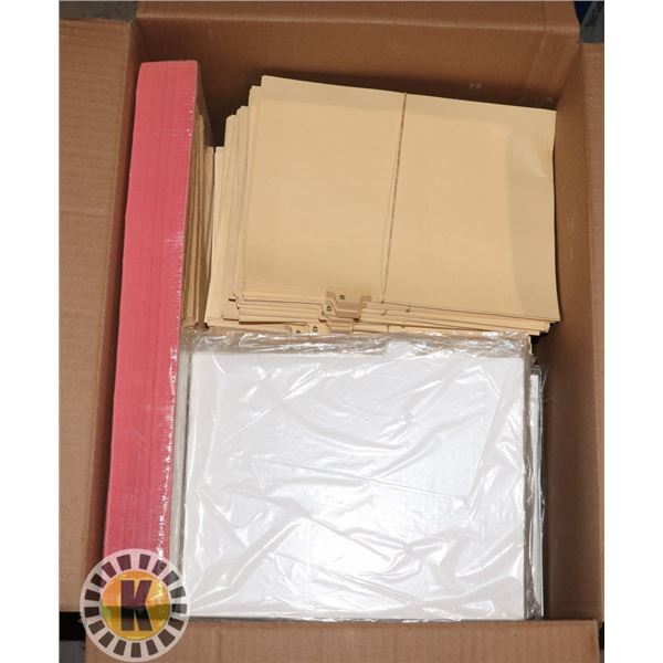 LOT OF ASSORTED PAPER PRODUCTS