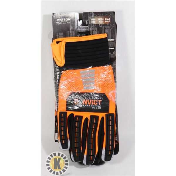 2 PAIRS OF WATSON CONVICT 1010 GLOVES SIZE XL