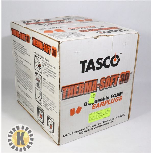 LOT OF 2 TASCO THERMA SOFT 30 UNCORDED EAR PLUGS