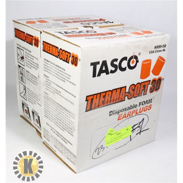 LOT OF 2 TASCO THERMA SOFT 30 UNCORDED EAR PLUGS