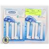Image 1 : 8 GENERIC ORAL-B VITALITY REFILLS, SOFT BRISTLES