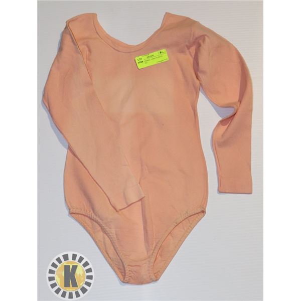 GIRLS DANSKIN  LONG SLEEVE LEOTARD