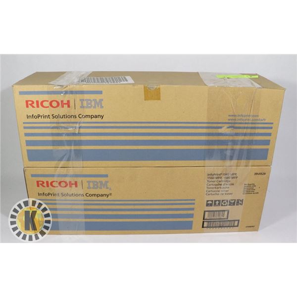 LOT OF 2 RICOH/IBM INFOPRINT 1540 MFP, 1560 MFP,