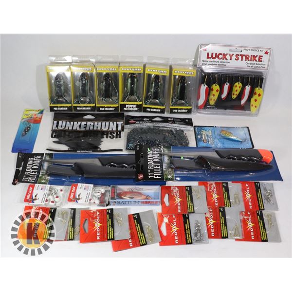 NEW FISHING ITEMS (6) BOOYAH POPPER