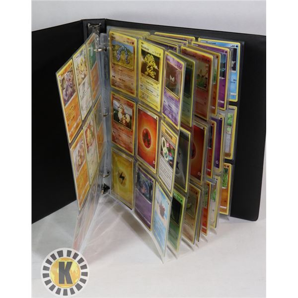 180 VARIOUS POKEMON CARDS IN BINDER