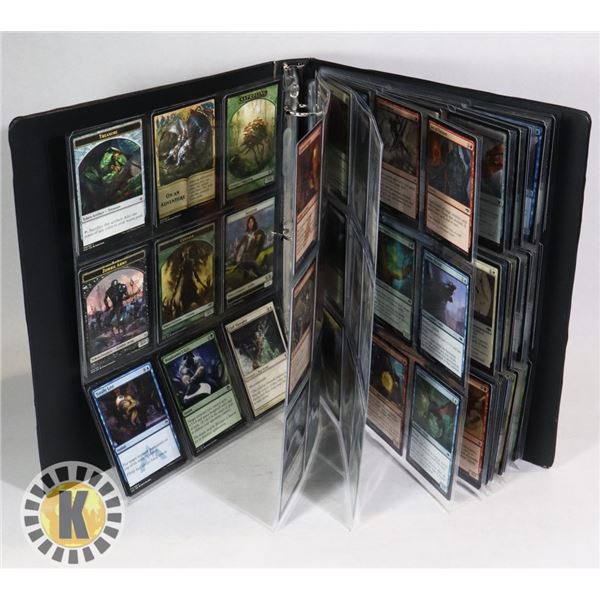 180 MTG MAGIC COLLECTORS CARDS IN BINDER