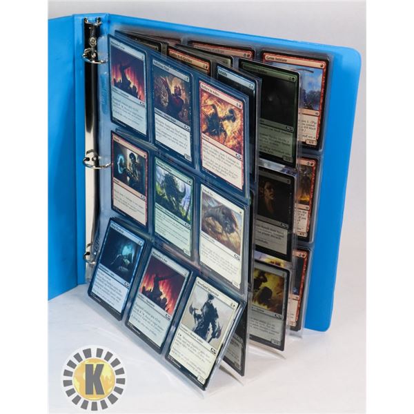 180 MTG MAGIC COLLECTORS CARDS IN BINDER
