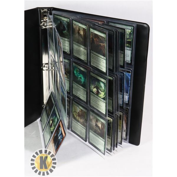 180 MTG MAGIC COLLECTORS CARDS IN BINDER