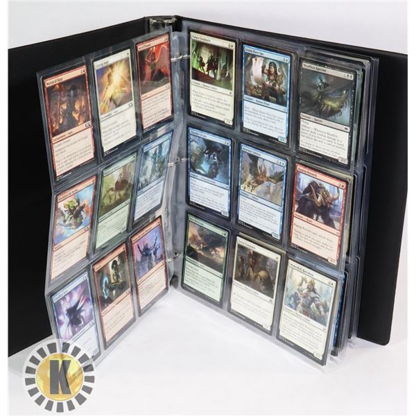 180 MTG MAGIC COLLECTORS CARDS IN BINDER