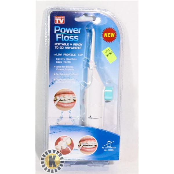 NEW POWER FLOSS WATER FLOSSER