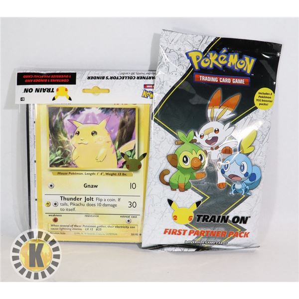 POKEMON 25 YEARS JUMBO CARDS PACK/BINDER