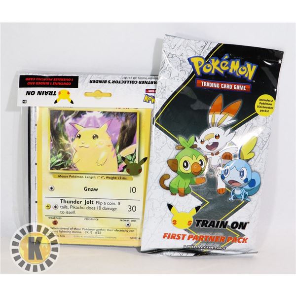 POKEMON 25 YEARS JUMBO CARDS PACK/BINDER