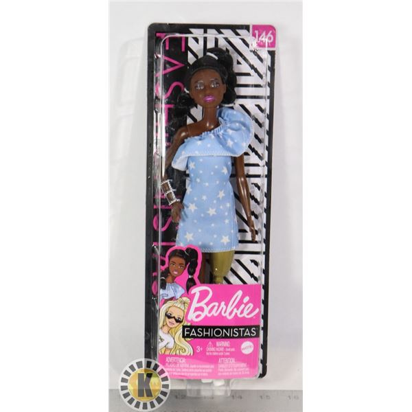 BARBIE FASHIONISTAS COLLECTIBLE DOLL, NEW