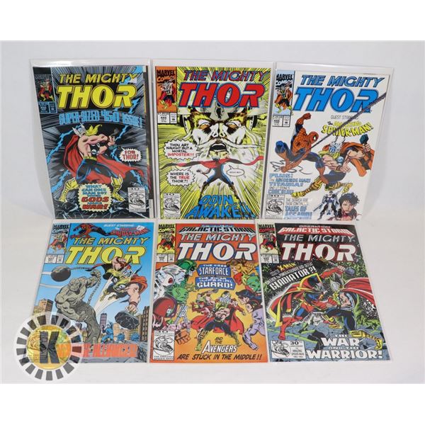 MARVEL COMICS THE MIGHTY THOR #445-450