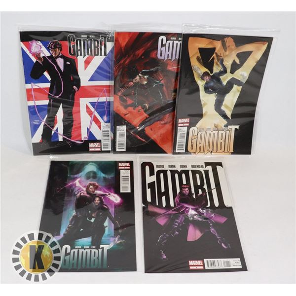MARVEL COMICS GAMBIT #1-5