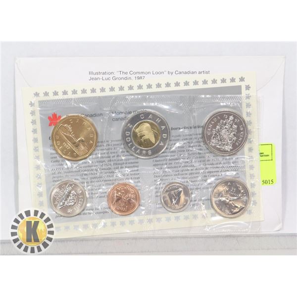 1997 CANADA 7 COIN UNCIRCULATED COIN SET