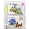 Image 1 : x2 MISC. WORLD COIN & STAMP COVERS