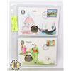 Image 1 : x2 MISC. WORLD COIN & STAMP COVERS