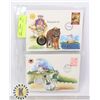 Image 1 : x2 MISC. WORLD COIN & STAMP COVERS
