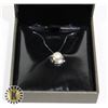 Image 1 : .925 SILVER CHAIN  AND FRESH WATER PEARL PENDANT