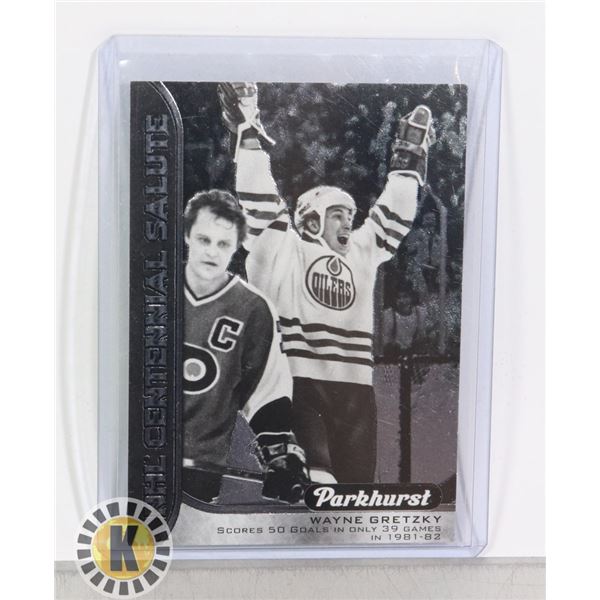 NHL CENTRAL SALUTE PARK HURST AND WAYNE GRETZKY