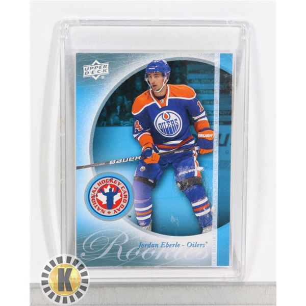 ROOKIE CARD JORDAN EBERLE HOCKEY CARD
