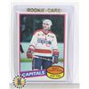 Image 1 : ROOKIE CARD CAPITALS MIKE GARTNER