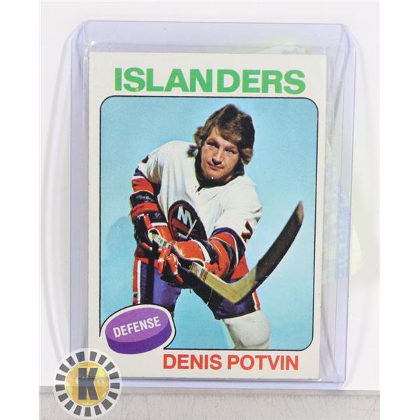 DENIS POTVIN HOCKEY CARD
