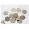 Image 1 : x12 OLD VARIOUS CANADA $1 DOLLAR COINS