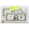 Image 1 : 1957 USA SILVER CERTIFICATE 2 CONSECUTIVE