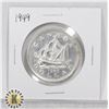 Image 1 : 1949 CANADA 80% SILVER $1 DOLLAR COIN