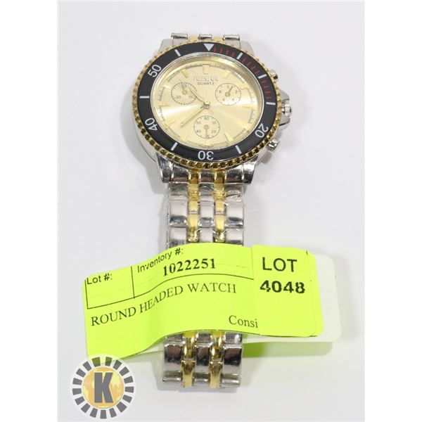 ROUND HEADED WATCH