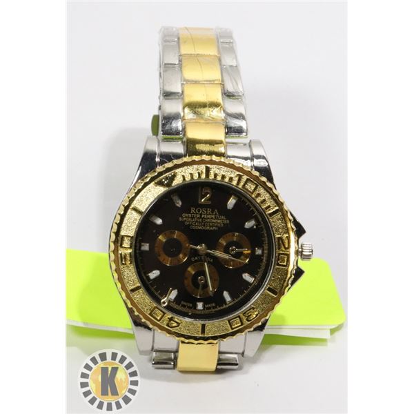 MENS ROSRA ROUND HEADED WATCH