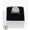 Image 1 : VINTAGE STAR OF DAVID .925 SILVER RING W.STONES
