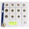 Image 1 : ESTATE LOT OF INDIA, 13 COIN LOT MIXED