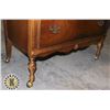 Image 5 : WOOD FOUR DRAWER DRESSER WITH DETAILED WOODWORK