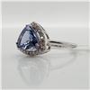 Image 5 : PLATINUM950 NATURAL TANZANITE(1.8CT)