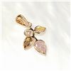 Image 3 : 14K YELLOW GOLD FANCY COLOR DIAMOND(0.9CT,I1-I3)