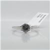 Image 1 : 10K WHITE GOLD DIAMOND(0.6CT,I3,H)  RING (~SIZE 6)