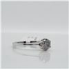 Image 4 : 10K WHITE GOLD DIAMOND(0.6CT,I3,H)  RING (~SIZE 6)