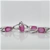 Image 1 : SILVER RUBY&CZ(6.4CT)  SET (~WEIGHT 8.62G)