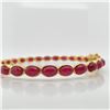 Image 2 : SILVER RUBY(15CT) BRACELET