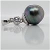Image 2 : SILVER PEARL(5CT) CUBIC ZIRCONIA(1CT)