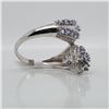 Image 3 : SILVER TANZANITE(2CT) RING