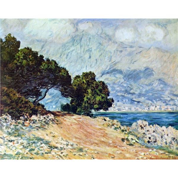 Claude Monet - Cape Martin in Menton