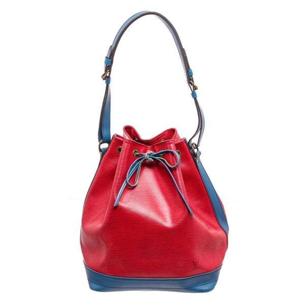 Louis Vuitton Red Monogram Noe GM Handbag