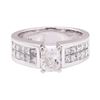 Image 2 : 2.23 ctw Diamond Ring - 14KT White Gold