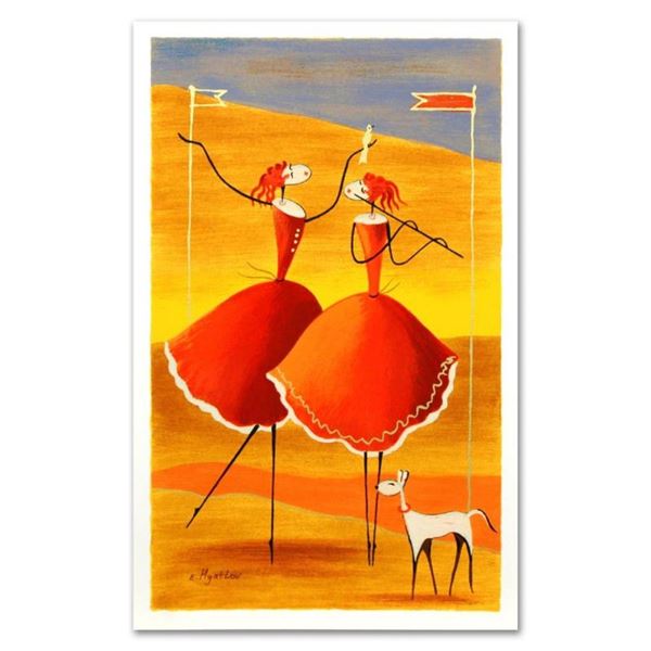 Ester Myatlov, "Enchanted" Limited Edition Serigraph, Numbered and Hand Signed w