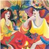 Image 2 : Patricia Govezensky, "Friends at Brunch" Hand Signed, Framed, Limited Edition Gi